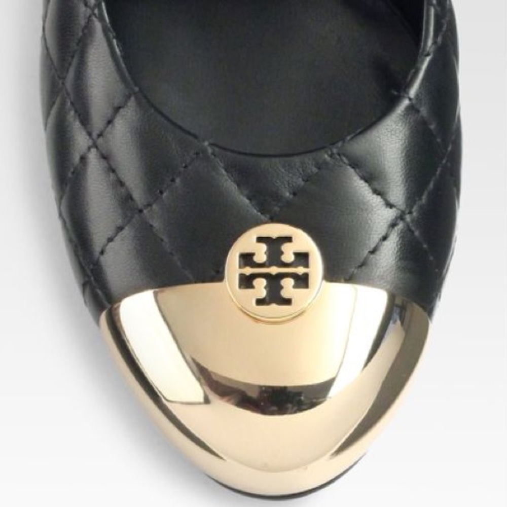 Black Kaitlin Quilted Leather Wedge Pumps